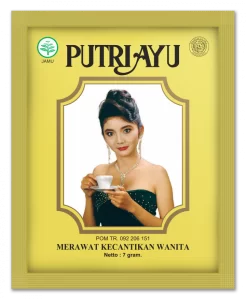 Jamu Air Mancur Putri Ayu (7g) 10 Sachet - Merawat Kecantikan Wanita, Naik Seri Wajah & Awet Muda / Herbal Alami Original Indonesia