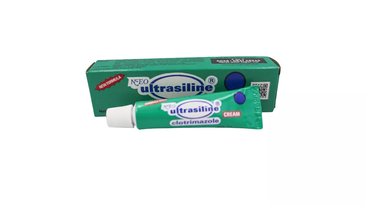 NEO ULTRASILINE Cream 5g Clotrimazole 1% Ubat Kurap Panu Kutu Air Antifungal Cream