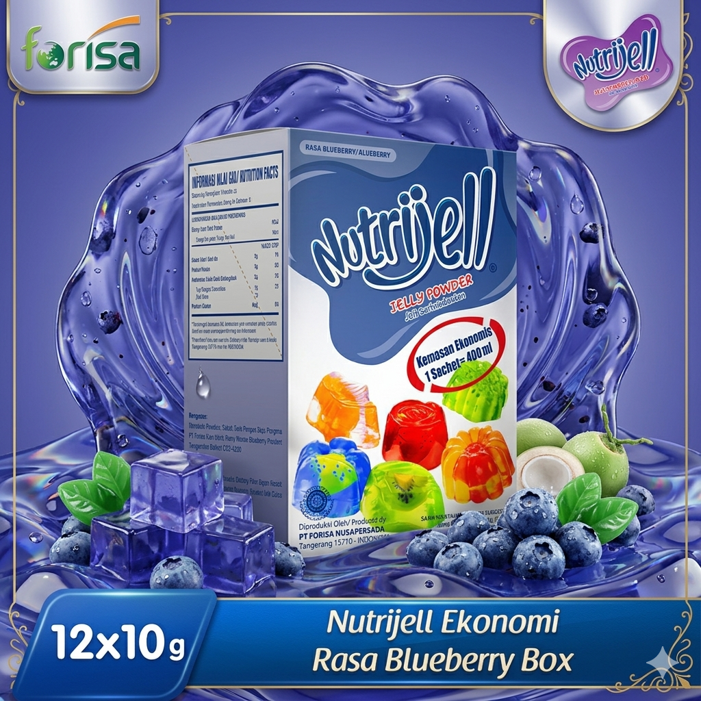 Nutrijell Blueberry 1Box